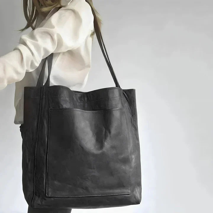 Elysia | Klassisk Læder Tote