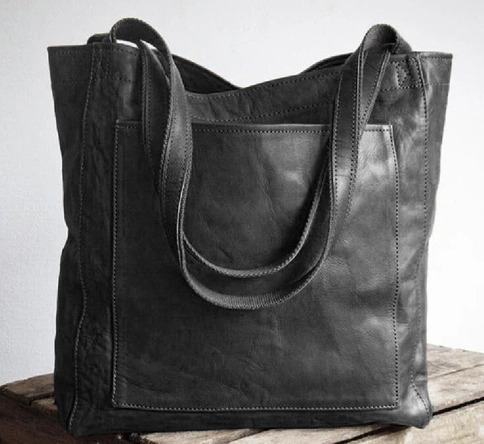 Elysia | Klassisk Læder Tote