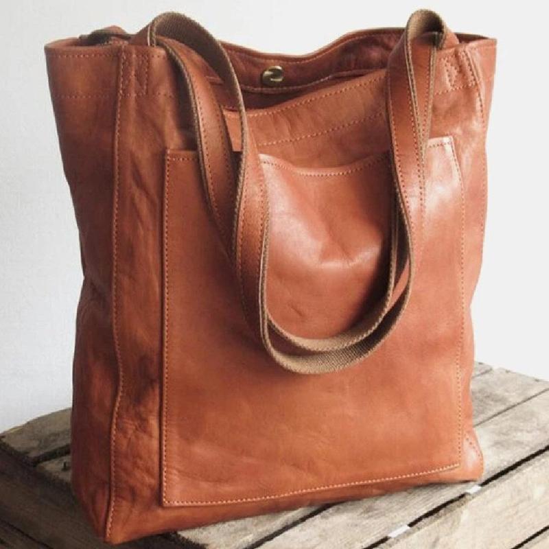 Elysia | Klassisk Læder Tote