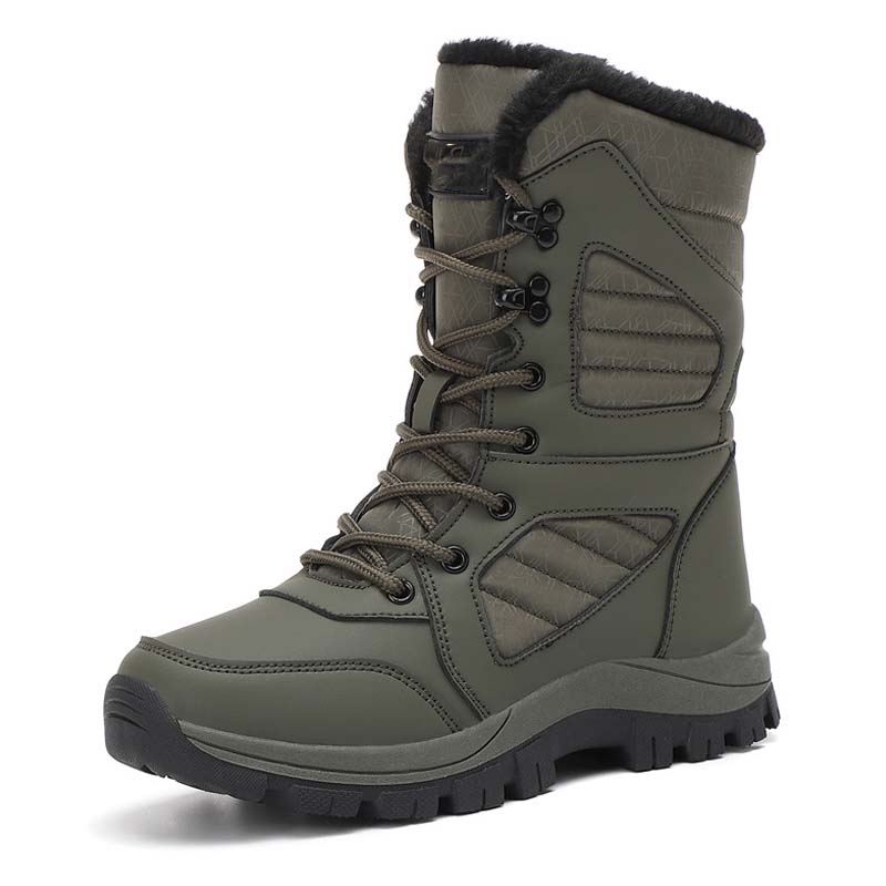 Dame | Vinterstøvler med Snørelukning | Varme & Komfort